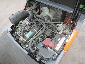 Погрузчик вилочный бу бензин-газ Toyota 8FG15 