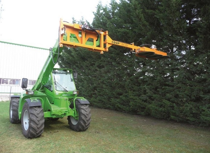 Сменный дисковый кусторез на телескопический погрузчик купить