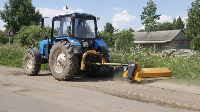 Смещаемые косилки