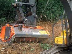 Мульчер на гидравлике