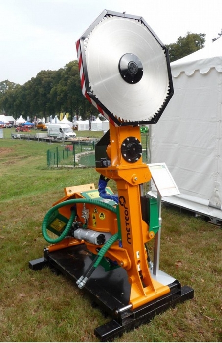 Сменный дисковый кусторез на экскаватор купить 