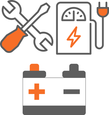 Обслуживание тяговых аккумуляторных батарей погрузчиков