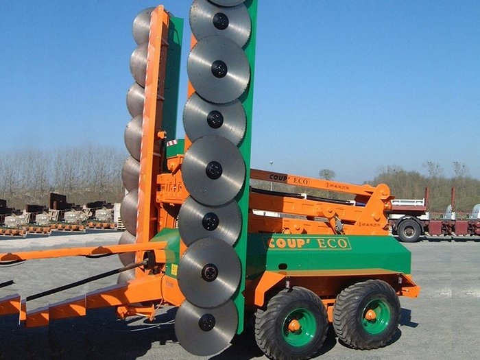 Сменный дисковый кусторез на телескопический погрузчик в Москве