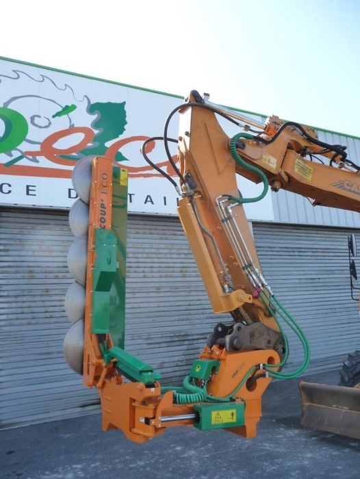 Сменный дисковый кусторез на экскаватор купить