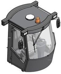 кабина погрузчика