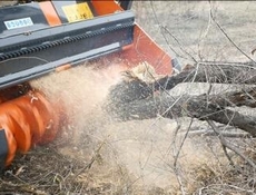 Лесной мульчер