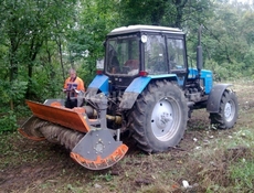 Мульчер на МТЗ