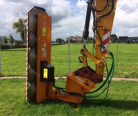 Сменный дисковый кусторез на экскаватор купить в Москве