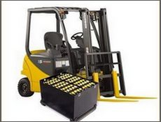 Обращениe со свинцово-кислотной тяговой батареей вилочного погрузчика