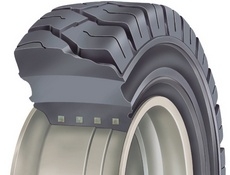 Особенности шин суперэластик для вилочных погрузчиков Особенности шин суперэластик для вилочных погрузчиков