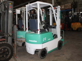 Мини электропогрузчик KOMATSU FB09-3