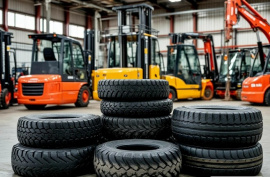 Шины для ричтрака: полиуретан, суперэластик или пневматика